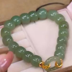 춘천 옥팔찌 비취 팔찌 한복악세사리 석 여름 비취옥