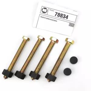 포레토르 휠 허브 제거 도구 자동차 베어링 모든 볼트 M12 너트 평가 포함 2개 프레스 78834용 충격