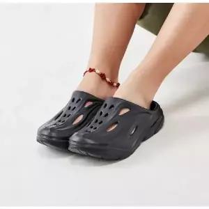 호카 발편한 남성 오라 리커버리 슬리퍼 블랙 쿠션화 [국내배송]