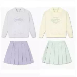 [NS홈쇼핑]베네통키즈 여아 리본 맨투맨/스커트 4종택1 QAMT03611/QASK01611[35693402]