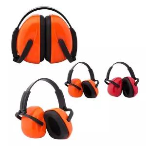 소음차단헤드셋 소음이 많은 작업 환경 휴대용 접이식 소음 방지 귀마개 헤드폰 헤드셋 고급형