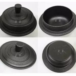 통주물 가마솥 인덕션 무쇠 가마솥 무쇠 냄비 18cm