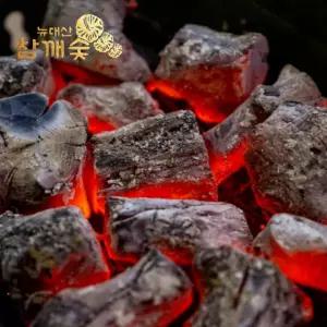 바베큐 구이용 S 10kg 업소 두 비장탄 백탄 깜짝 참깨숯 뉴대산 번 100박스 비장탄 캠핑용 커피나무 구운