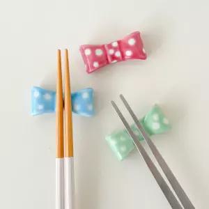 미니 리본 수저받침 젓가락받침