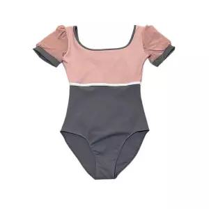 레오타드발레복 작업복 댄스 고품질 소매 짧은 발레 팀 쉬폰 무용복 우아함 성인 체조