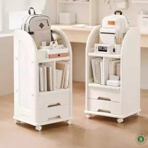 유아 어린이 가방 수납 선반 책장 정리대 책상 서랍