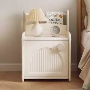 아기 방 침실 거실 협탁 스툴 수납장 소형 책장 선반