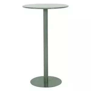 높은 탁자 테라스 주방 발코니 키큰 홈카페 라운지 그린 60x104cm