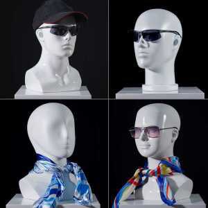 얼굴 두상 마네킹 모자 선글라스 헤드 거치대 옷가게