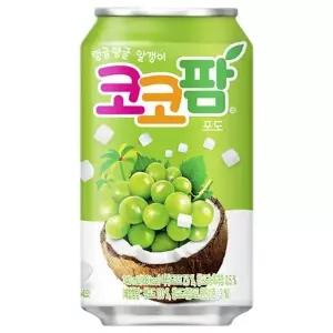 [해태] 코코팜 포도 340ml x 24캔