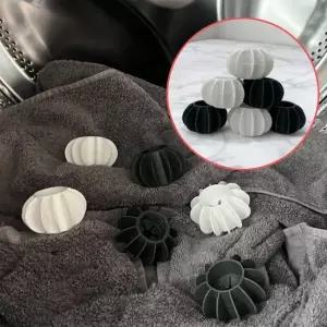 세탁볼 6P 엉킴방지 세탁볼 건조기볼 실리콘세탁볼 세탁기먼지볼 드럼세탁기세탁볼