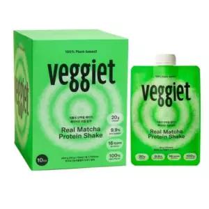 휴닉 말차 단백질 쉐이크 베지어트 파우치 분말 10입