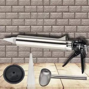 시멘트 주입건 미장 사출기 그라우트 몰탈 외벽 보수 코킹건 방수 작업