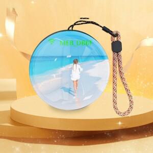 크리스탈 볼 비디오 플레이어 사운드 포함 3D 스피어 디지털 디스플레이 독특한 기념일 특별한 및 크리스마