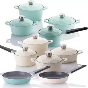 네오플램 캐럿 다이아캐스팅 냄비 후라이팬