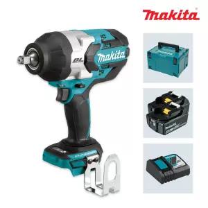 마끼다 DTW1002RTJ 18V 5.0Ah 충전임팩트렌치 1000Nm 12.7mm(1/2) 일본산 고토크 케이스 어깨끈포함