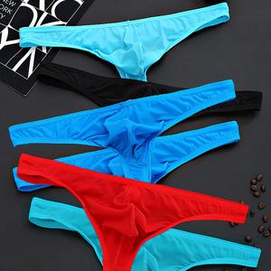 실크 투명 티팬티