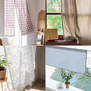 앨리스 가리개커튼 모음 / 사생활보호 햇빛차단 중문 현관 노렌형 창문형