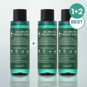 맥클린 아하바하파하 필링토너 150mlx3 데일리 각질 케어
