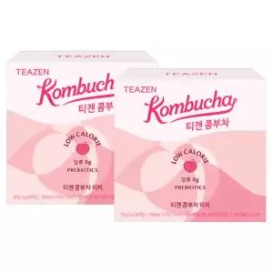 티젠 콤부차 피치 30스틱입X2박스