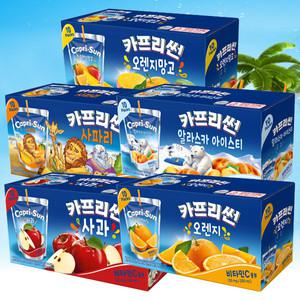 농심 카프리썬 200ml x 20개 오렌지 망고 사과 사파리 알라스카 아이스티