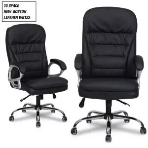 [NS홈쇼핑]텐스페이스 뉴 보스턴 인조가죽 체어 WB123[31161107]