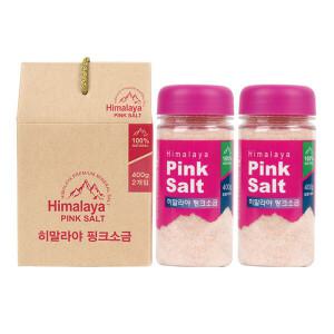 히말라야 핑크소금 400g x 2개입 한세트 (고은입자)