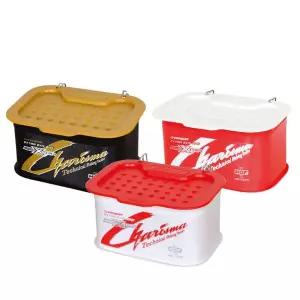 [해동조구사]낚시방 해동 카리스마 엑스트라 EVA 미끼통/세미하드 개폐형/물 받침대/HB-1376