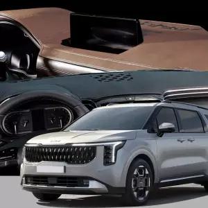 DUB 가죽 대쉬보드 커버 신형 더뉴 카니발 KA4