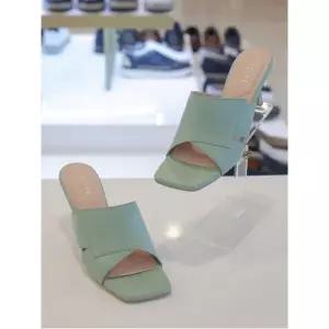 [하프클럽/미소페]미소페 여성 심플 오픈 토 뮬 슬리퍼 (712123012)