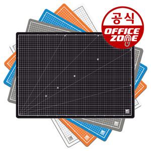 윈스타 칼라 커팅매트 A2 책상 패드 깔판 데스크매트 불투명 고무판 컷팅 방안
