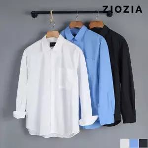 [지오지아] 오버핏 가슴포켓 캐주얼 셔츠 (AAD2WC3102)