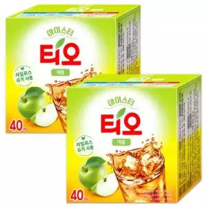 티오 아이스티 사과맛 40Tx2개