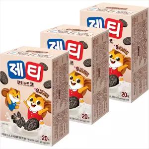 제티 쿠키앤쵸코 20Tx3개/2세트구매시 1000원DCx넉넉한 유통기한