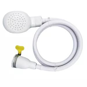 qp 간편 설치 고강도 ABS 호스 수도꼭지 연결 샤워기