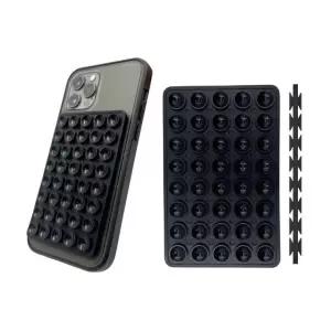 실리콘 양면 흡착 고정패드 블랙 40구