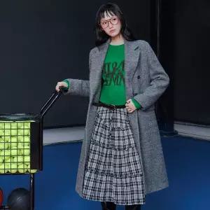 [LAP](강남점)더블 버튼 일자핏 롱 코트 AR4WTB72