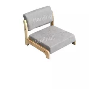 앉는 의자 일식집 등받이 카페 낮은 바닥 1인 식당 방석 다다미 체어 이동식 허리 쿠션