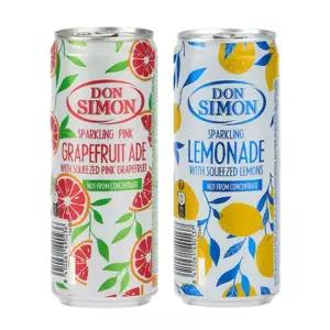 이젠서진 돈시몬 스파클링 2종혼합 330ml 24개 자몽에이드 12개 + 레몬에이드 12개