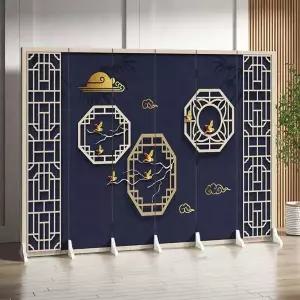 인테리어 파티션 6단28 칸막이 매장 가림막 원목