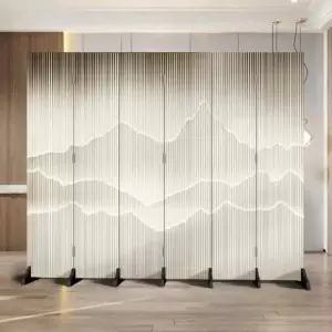 인테리어 파티션 6단03 원목 공간 음식점 우드