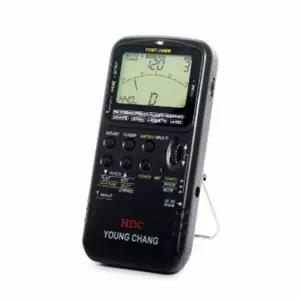 메트로놈 블랙 휴대용 스탠드 튜너 조율기