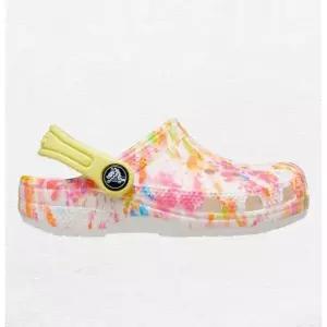 [크록스]M 키즈 샌들 TQJ 206995-83B 키즈 클래식 타이다이 그래픽 클로그 슬리퍼