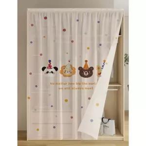 천 00 커튼 레일형 옷장 폭 책장 전신거울가리개 방문 80cm A 패브릭 현관 x 커