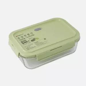 (SM)신선 직사각 유리 밀폐용기 1180ml 음식보관 보관 (WFK90IM)