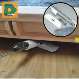 스프레이 물걸레밀대 먼지 일체형 회전 거실 마루 청소 분무기 바닥 제거 헤드 극세사 틈새 청소 닦기 패드