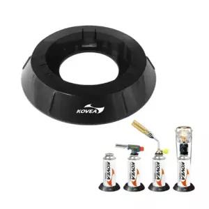 코베아 안전 부탄가스 받침대 가스랙 토치 가스토치 요리토치 캠핑토치