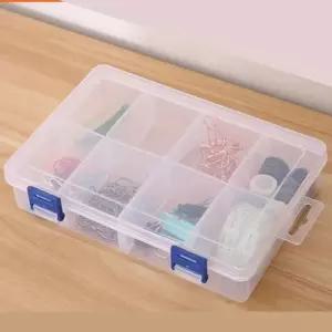 비즈수납함 PP수납상자 버클형 8칸 비즈 다용도보관박스 (WFKC0H4)