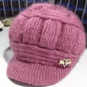 [FWP] 털모자 중년 여성 겨울 니트 겨율용 방한