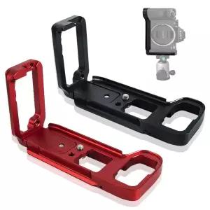 Benro Arca 스위스 삼각대 헤드 용 L 플레이트 핸드 그립 퀵 릴리스 소니 A7III A7RIII A7M3 A7RM3 카메라